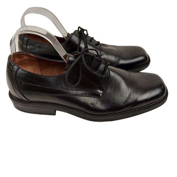 Carlo Pradi Executive Black Lace Up Dress Shoes Stabilizer Technology Men 10.5 M main image 7